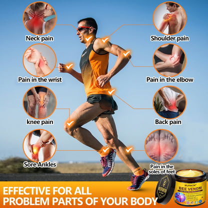 30% OFF 🎁🎁 | 𝐌𝐔𝐑𝐖𝐎𝐍® Bee Venom Balm for Pain Relief & Bone Healing ✨