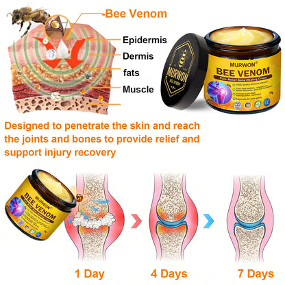 30% OFF 🎁🎁 | 𝐌𝐔𝐑𝐖𝐎𝐍® Bee Venom Balm for Pain Relief & Bone Healing ✨